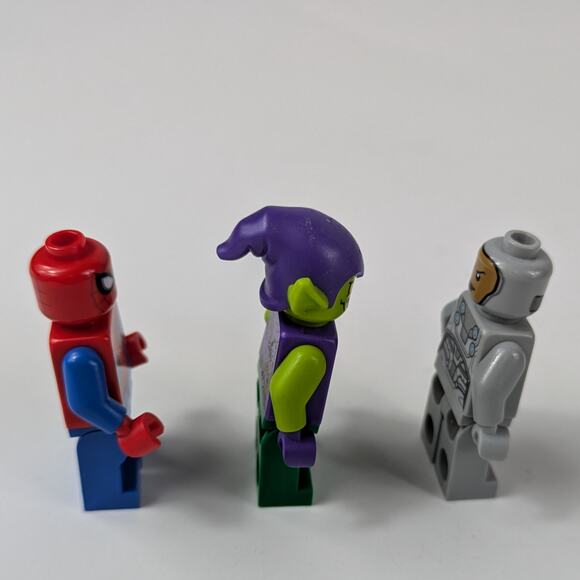 Lego Marvel Minifigures Spider-Man sh0536 Green Goblin sh0545 Ghost Starr sh0518 - Picture 4 of 4